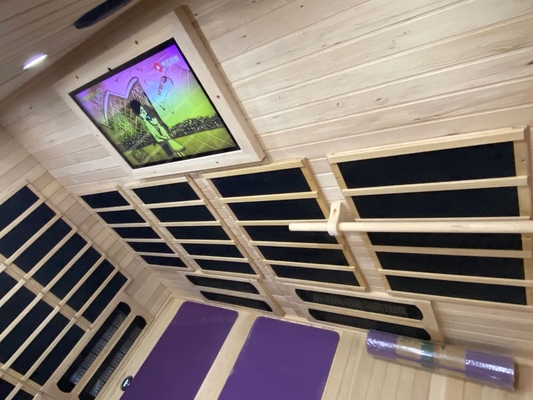Cicuta al aire libre infrarroja 110V/220V del sitio de la sauna de la yoga multi de la función