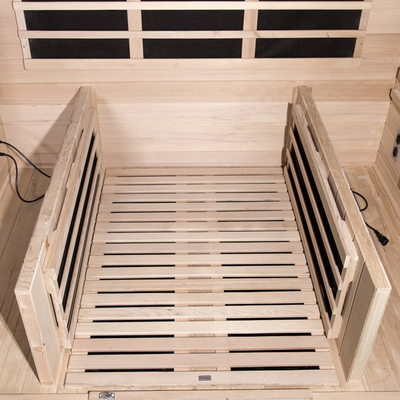 Sitio tradicional lejano al aire libre 220V 9kw de la sauna de infra 4 personas 2021