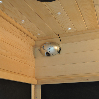 Sitio tradicional lejano al aire libre 220V 9kw de la sauna de infra 4 personas 2021