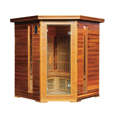 El infrarrojo de lujo de la combinación del rock y la estrella llevada sauna tradicional enciende el sitio de vapor de la esquina de la sal