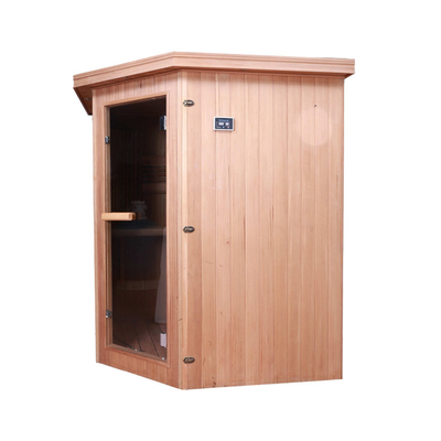 El infrarrojo de lujo de la combinación del rock y la estrella llevada sauna tradicional enciende el sitio de vapor de la esquina de la sal