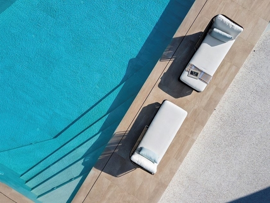Silla al aire libre del ocioso del jardín de Chaise Lounge Daybed Contract Quality Baech del ocio del patio