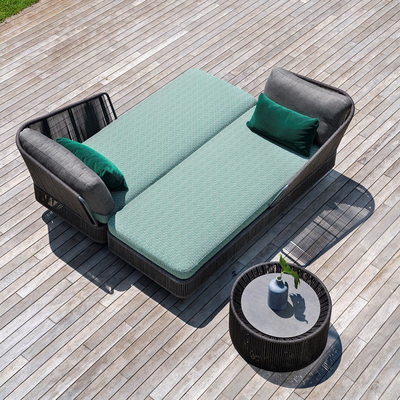 Silla al aire libre del ocioso del jardín de Chaise Lounge Daybed Contract Quality Baech del ocio del patio