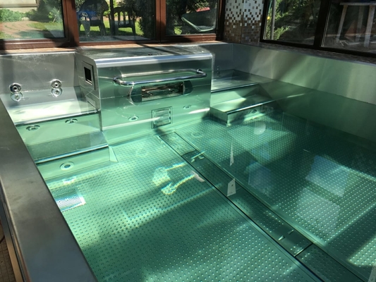 Piscina de lujo de Hydromassage del jardín del marco metálico del inground de la piscina del balneario modular hermoso 12x24 Inground de la nadada