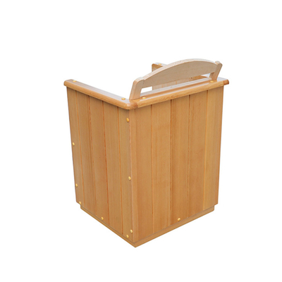 Sauna tradicional del medio cuerpo infrarrojo una cabina portátil 0.9kw de la persona para el hogar