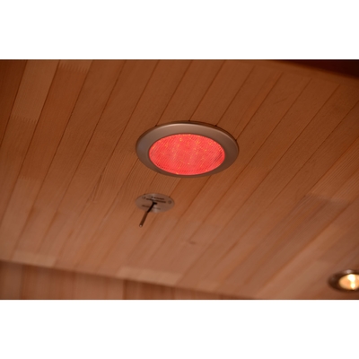Cicuta canadiense infrarroja lejana interior 9KW de madera de la persona del sitio 2-4 de la sauna