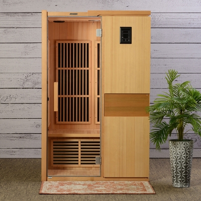 Cicuta canadiense infrarroja lejana interior 9KW de madera de la persona del sitio 2-4 de la sauna