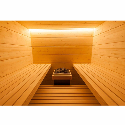 Picea nórdica tradicional seca del sitio 220V de la sauna de la cicuta de Canadá de madera
