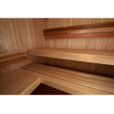 cedro rojo ETL del vapor 220V de madera interior tradicional seca de la sauna