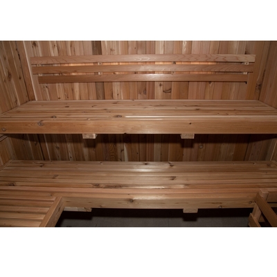 cedro rojo ETL del vapor 220V de madera interior tradicional seca de la sauna