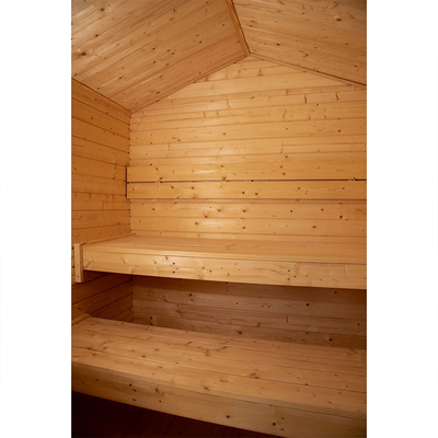Cabina de madera de la sauna del vapor de la persona 4-6 de la picea nórdica tradicional al aire libre